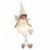 Christmas bauble White Plastic Fabric Angel 16 x 9 x 48 cm