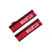 Almofadas para Cinto de Segurança Sparco SPC1208RD Vermelho (2 Unidades)