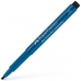 Фетр Faber-Castell Pitt Artist Pen C каллиграфия Темно-синий (10 штук)