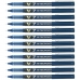 Penna a inchiostro liquido Pilot V-7 Hi-Tecpoint Azzurro 0,5 mm (12 Unità)