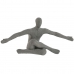 Okrasna Figura Home ESPRIT Siva 57 x 19,5 x 26,8 cm