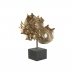 Decoratieve figuren Home ESPRIT Zwart Gouden Nijlpaard 33 x 21,5 x 45 cm