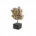 Figura Decorativa Home ESPRIT Preto Dourado Hipopótamo 33 x 21,5 x 45 cm