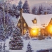 Картина Коледа Многоцветен Дървен Пластно 20 x 15 x 1,8 cm