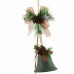 Décorations de Noël Vert Multicouleur Métal Plastique Fibre Cloches 14 x 9 x 47 cm