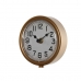 Stolní hodiny Home ESPRIT Verde Portocaliu Metal polipropilenă Vintage 14 x 7,3 x 35 cm (2 Unități)