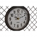 Reloj de Pared Home ESPRIT Gris oscuro Polipropileno Hierro 93 x 5 x 42 cm