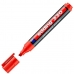 Permanente markeerstift Edding 330 Rood (10 Stuks)