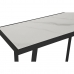 Console Home ESPRIT Balts Melns Metāls 100 x 35 x 75 cm