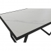 Eettafel Home ESPRIT Wit Zwart Metaal 150 x 80 x 75 cm