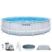 Piscina Desmontável Intex Chevron Prism Redonda 427 x 107 cm