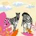 Set voor verven op nummer Ravensburger Zebra