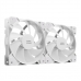 Ventilator de Unitate Mars Gaming MFPROX2W Alb 2 Unități Ø 12 cm