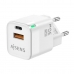 Cablu USB Aisens ASCH-30W2P004-W Alb