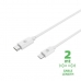 USB-C til Lightning-Kabel Celly USBLIGHTC2MWH Hvit 2 m