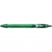 Gel pen Bic Gel-Ocity Quick Dry Green 0,3 mm (12 Units)
