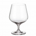 Topside komplekt Bohemia Crystal Sira Konjak 590 ml 6 Ühikut 4 Ühikut