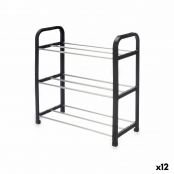 Zapatero Confortime Metal Plástico 3 niveles (40 x 19 x 44 cm)