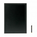 Pizarra Securit Woody Teca De pared Negro 40 x 20 cm