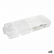 Pompa manuale per sottovuoto Bianco Plastica 9 x 30 x 4 cm (12 Unità)