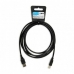 Kabel USB A na USB B Ibox IKU2D Czarny 3 m