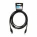 USB A - USB B kabelis Ibox IKU2D Juoda 3 m