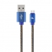 USB A - USB C kabelis GEMBIRD CC-USB2J-AMCM-1M-BL Mėlyna 1 m
