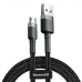 Cavo da USB a micro USB Baseus CAMKLF-BG1 Bianco Nero 1 m