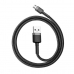 Cable USB a micro USB Baseus CAMKLF-BG1 Blanco Negro 1 m