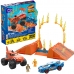 Konstrukciju komplekts Hot Wheels Mega Construx - Smash & Crash Shark Race 245 Daudzums