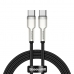 Kabel USB C Baseus CATJK-C01 Sort 1 m