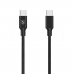 Kabel USB C Baseus Cafule Sort Sort/Grå 1 m