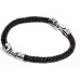 Bracelete masculino Molecole MO 132001B  SILVER 925º BRACELET (SMALL 20CM)