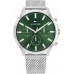 Reloj Hombre Tommy Hilfiger 1683474 Verde Plateado