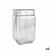 Beholder La Mediterránea Firkantet Glas 1,6 L 11 x 11 x 18,5 cm (12 enheder)