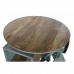 Table DKD Home Decor Modra Rjava Zelena Železo Mangov les 116 x 72 x 110 cm