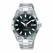 | price Men\'s at Watch Black wholesale Lorus Buy RH355AX9 Silver