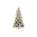 Árbol de Navidad DKD Home Decor Blanco Verde Polietileno Nevado 140 x 140 x 210 cm