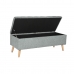 Banqueta Home ESPRIT Preto Verde Natural Madeira 114 x 44 x 42 cm