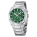 Pánské hodinky Jaguar J805/C Zelená Stříbřitý