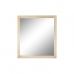 Wall mirror Home ESPRIT Natural Acacia Tropical 92 x 2 x 100 cm