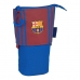 Estojo F.C. Barcelona M898 Grená Azul Marinho (8 x 19 x 6 cm)