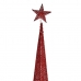 Kerstboom Toren Rood Metaal Plastic 42 x 218 x 42 cm (3 Stuks)