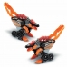 Super Robot składający się Vtech Switch & Go Dinos Combo: SUPER SPINO-DACTYL 2 IN 1 Dinozaur