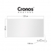 Calefactor Cronos P1000 Blanco 1000 W 1 Pieza