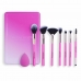 Sæt med Makeup Børster Revolution Make Up The Brush Edit Pink 8 Dele