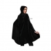 Cloak Velvet Black With hood 100 cm