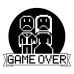 Стикер для автомобиля Game Over