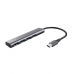 USB Hub Trust 24948 HALYX 4C Siva