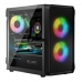 Unitate Semi-tower ATX Logic PORTOS ARGB Negru